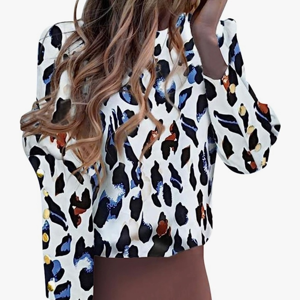 Women floral oversized shirt